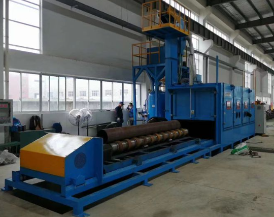 昌吉喷砂机在管道除锈中的现场施工应用
